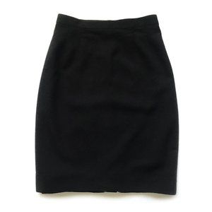 Black Wool Mini Skirt Size S (junior 6)